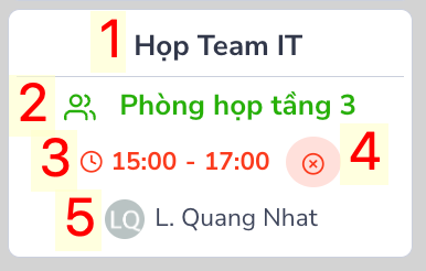Placeholder for Car/Meeting Schedule